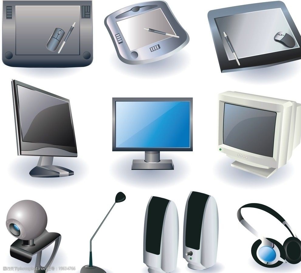電子產(chǎn)品圖標與圖片 探尋科技美學的魅力